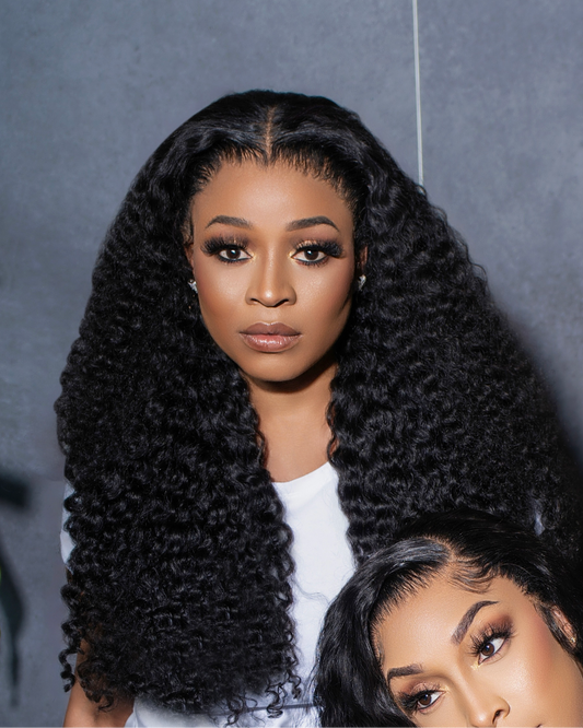 ESTELLE - RAW BURMESE CURLY FRONTAL WIG