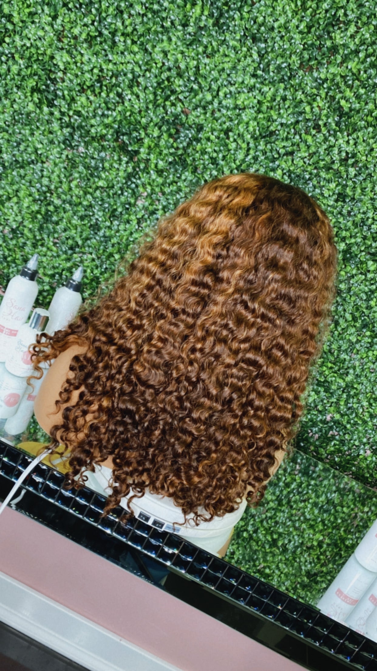 Misty - Curly Closure Wig