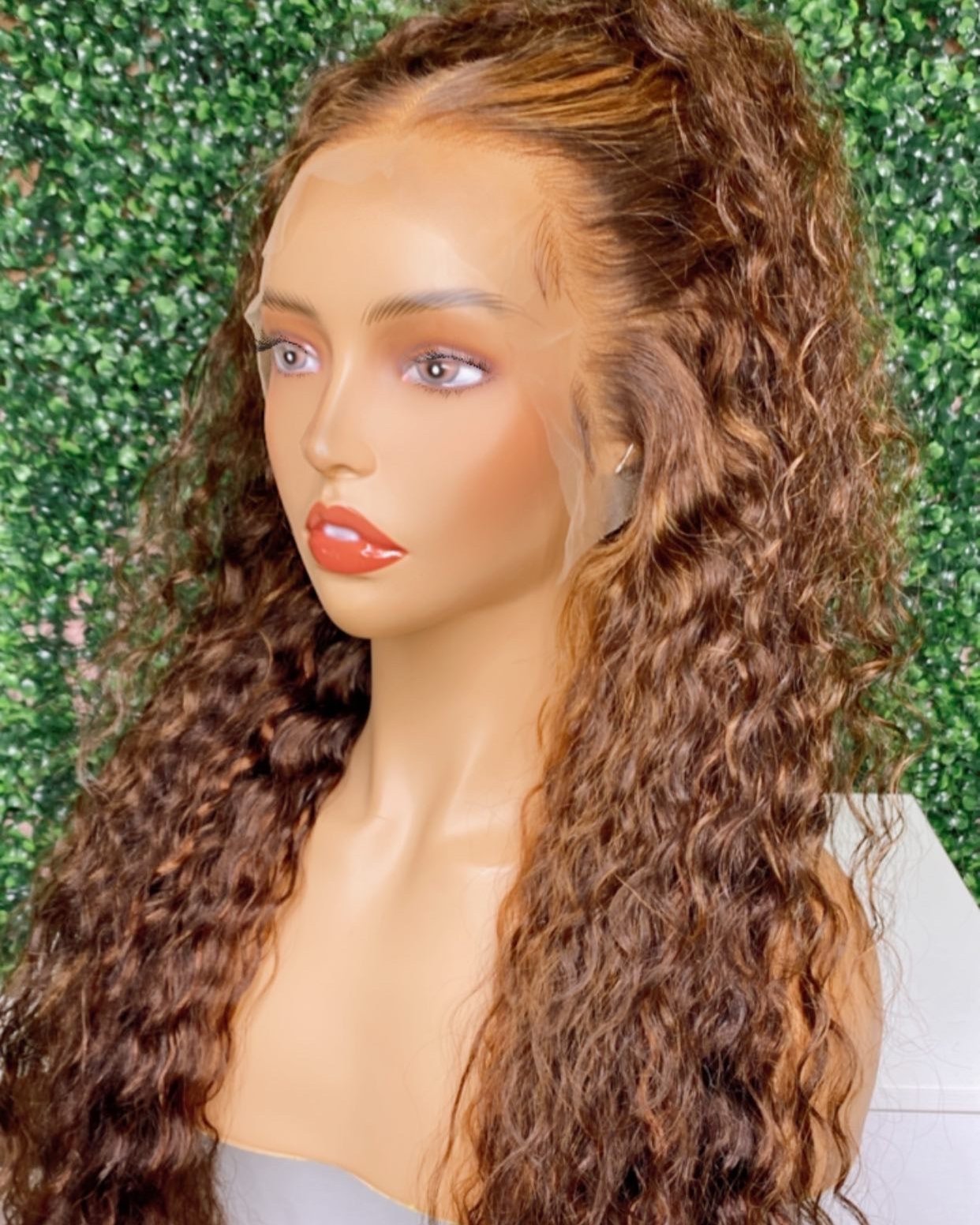 Livvy - Curly Frontal Wig