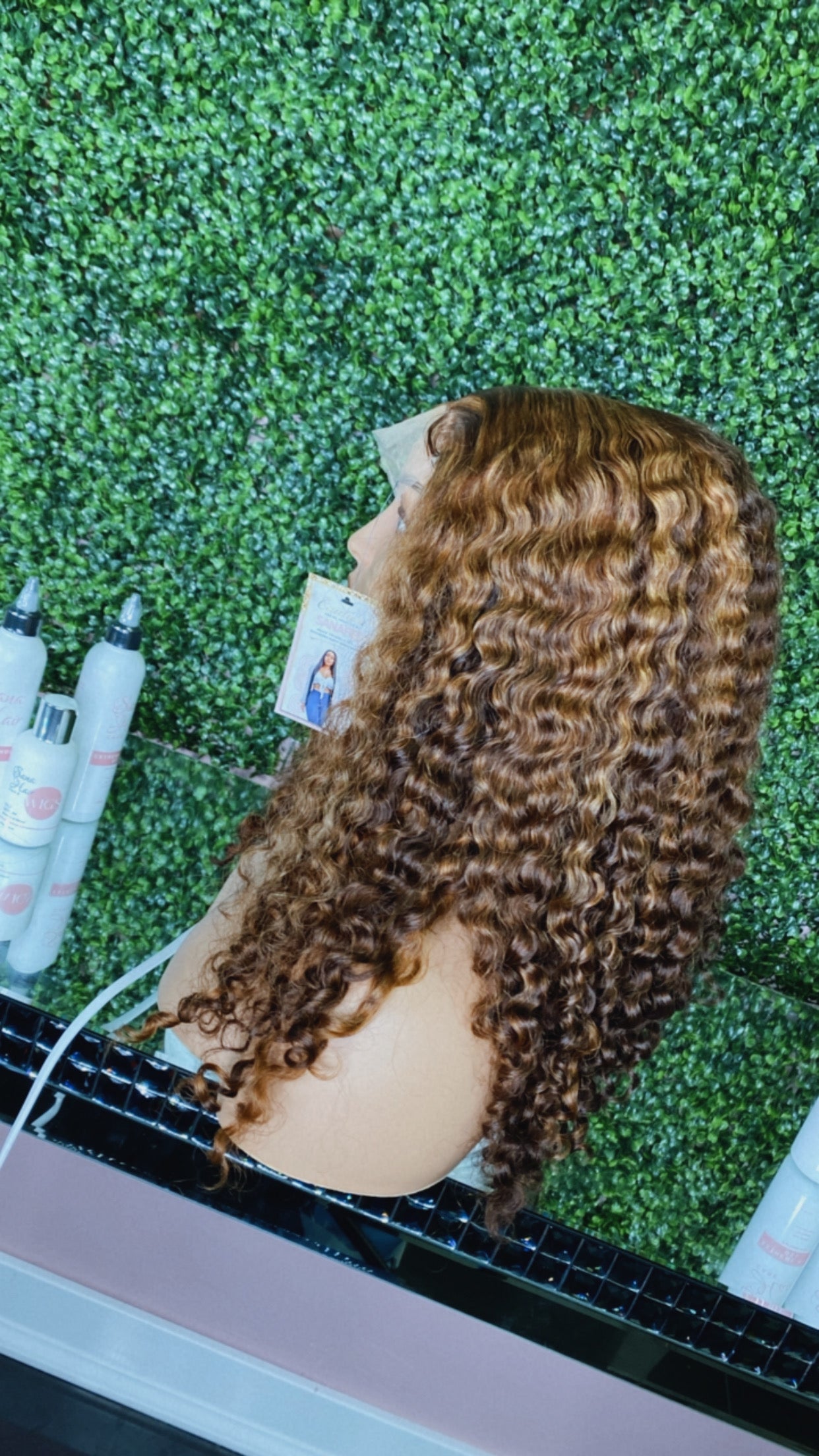 Misty - Curly Closure Wig