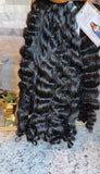 Raw Burmese loose curl