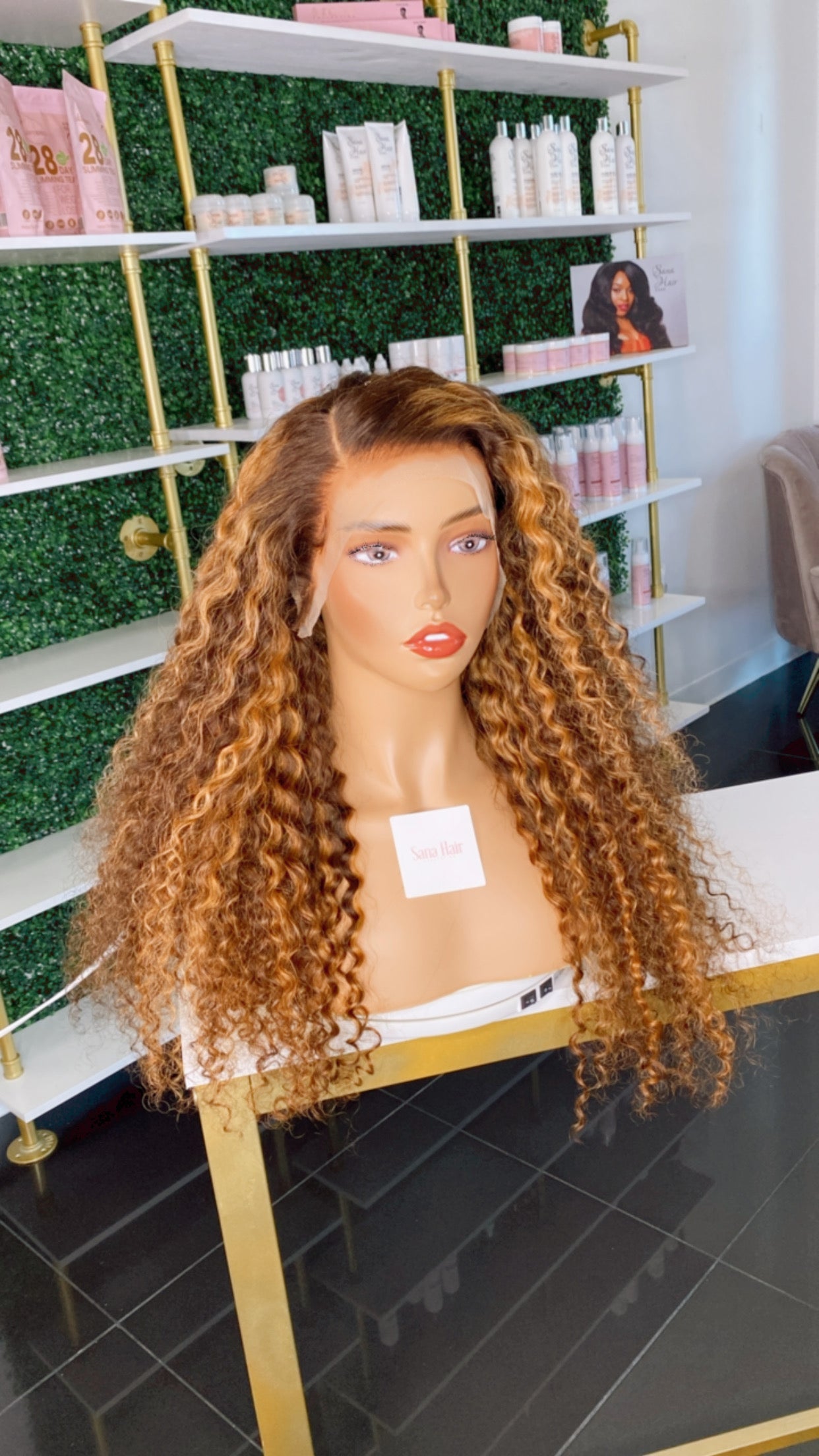 Axana- Curly Wig