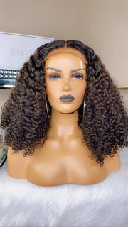 Whitney- Curly Wig