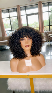 Hollie- Curly Wig