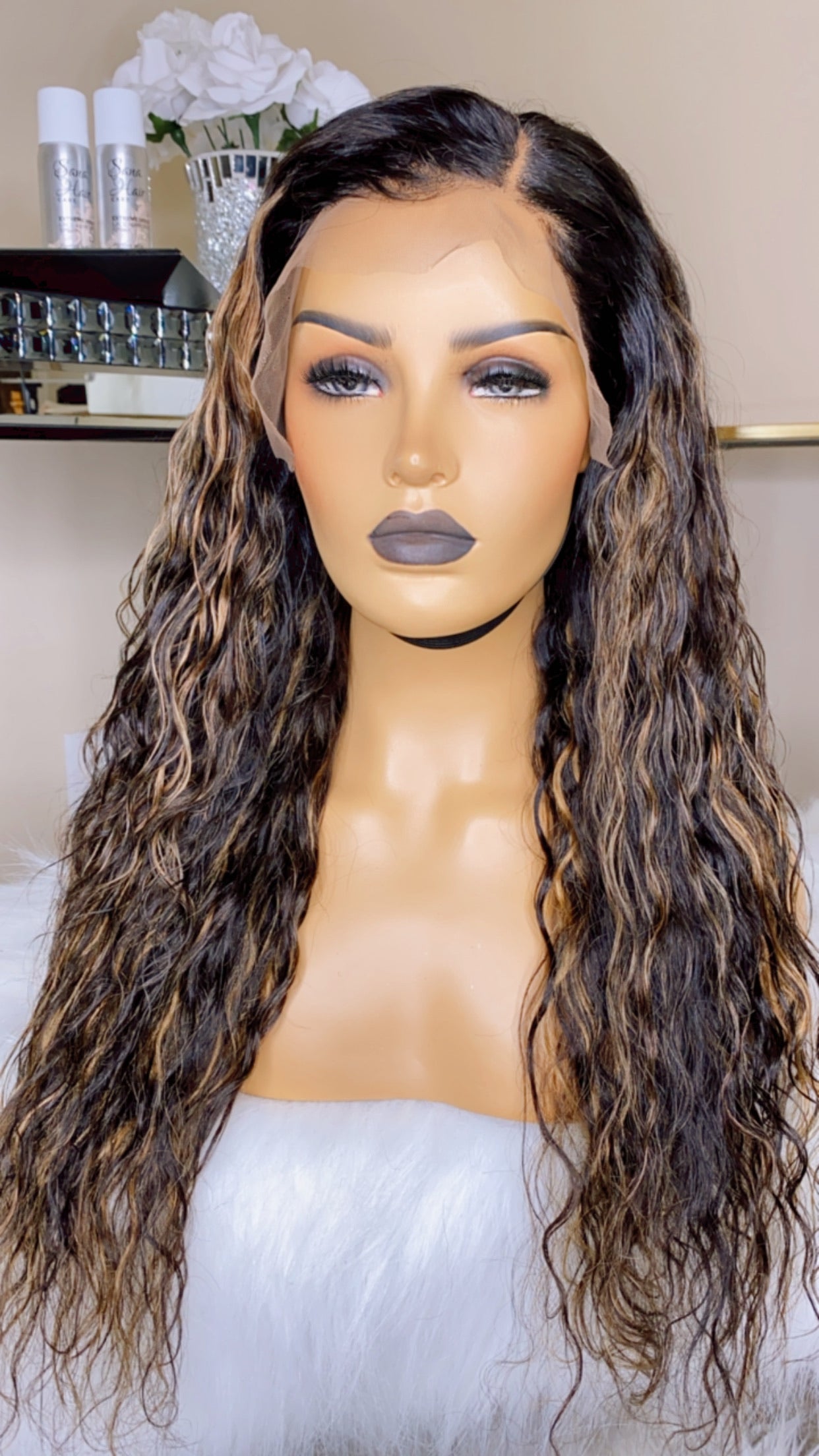 Melba- Curly Wig – Sana hair collection